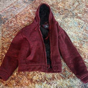 US polo Assn Sherpa zip up hoodie